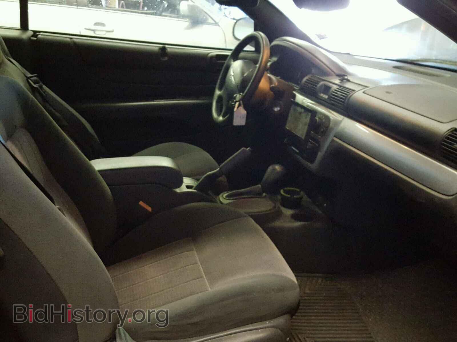 2005 CHRYSLER SEBRING - VIN: 1C3EL55R25N628559 - Фото 5
