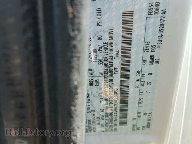 2007 FORD ECONOLINE - VIN: 1FTNE24W97DA23300 - Фото 10