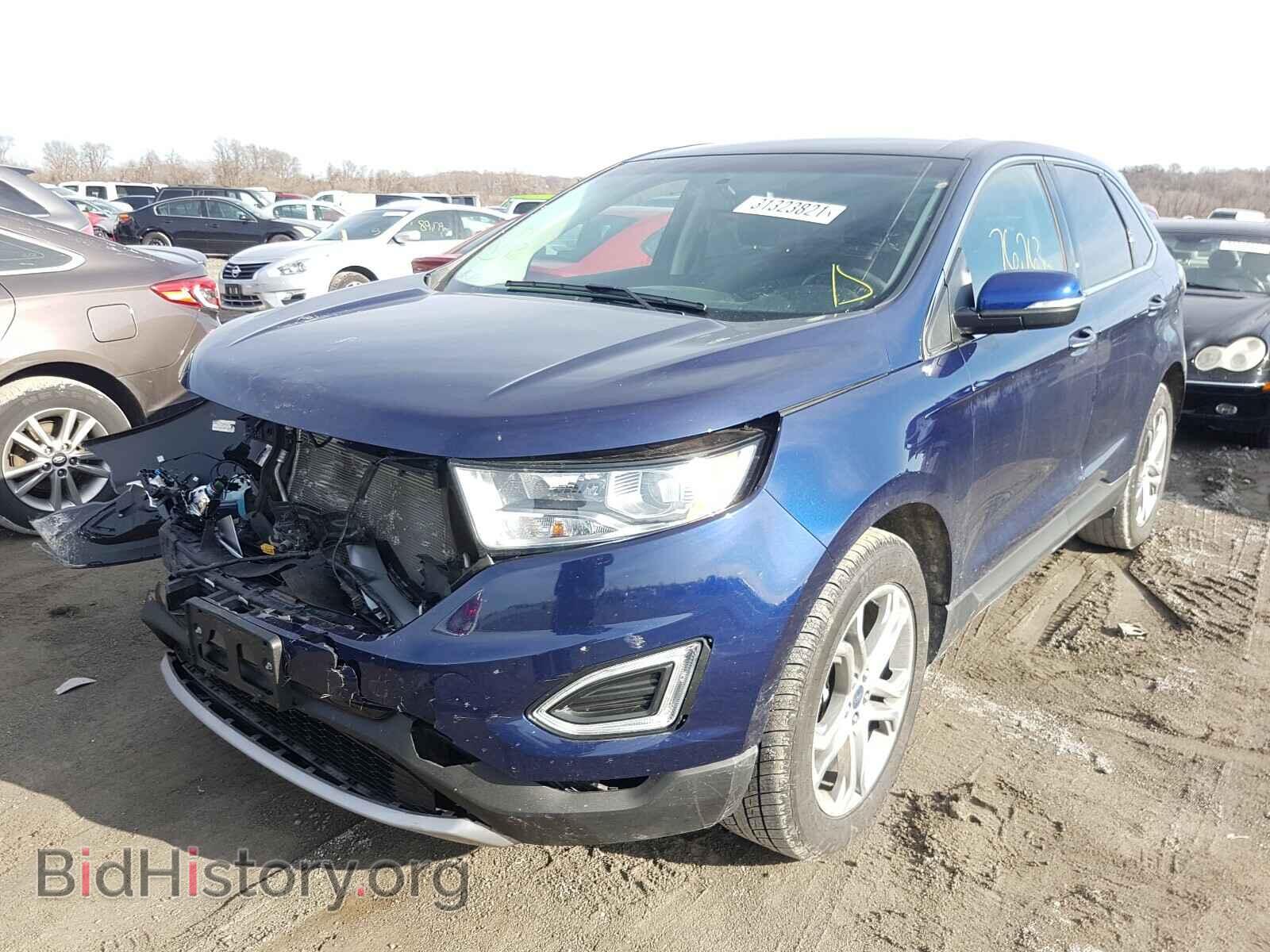 2016 FORD EDGE - VIN: 2FMPK3K92GBB05679 - Фото 2