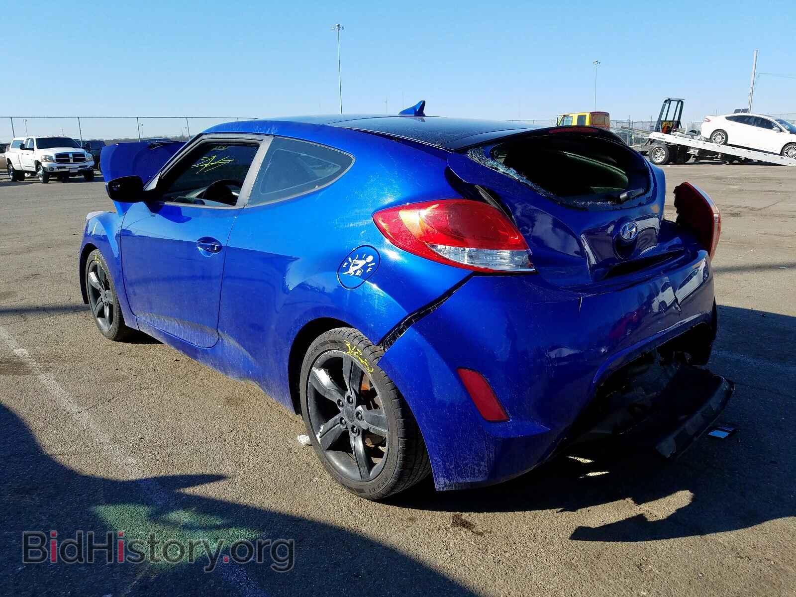 2012 HYUNDAI VELOSTER - VIN: KMHTC6AD7CU041937 - Фото 3