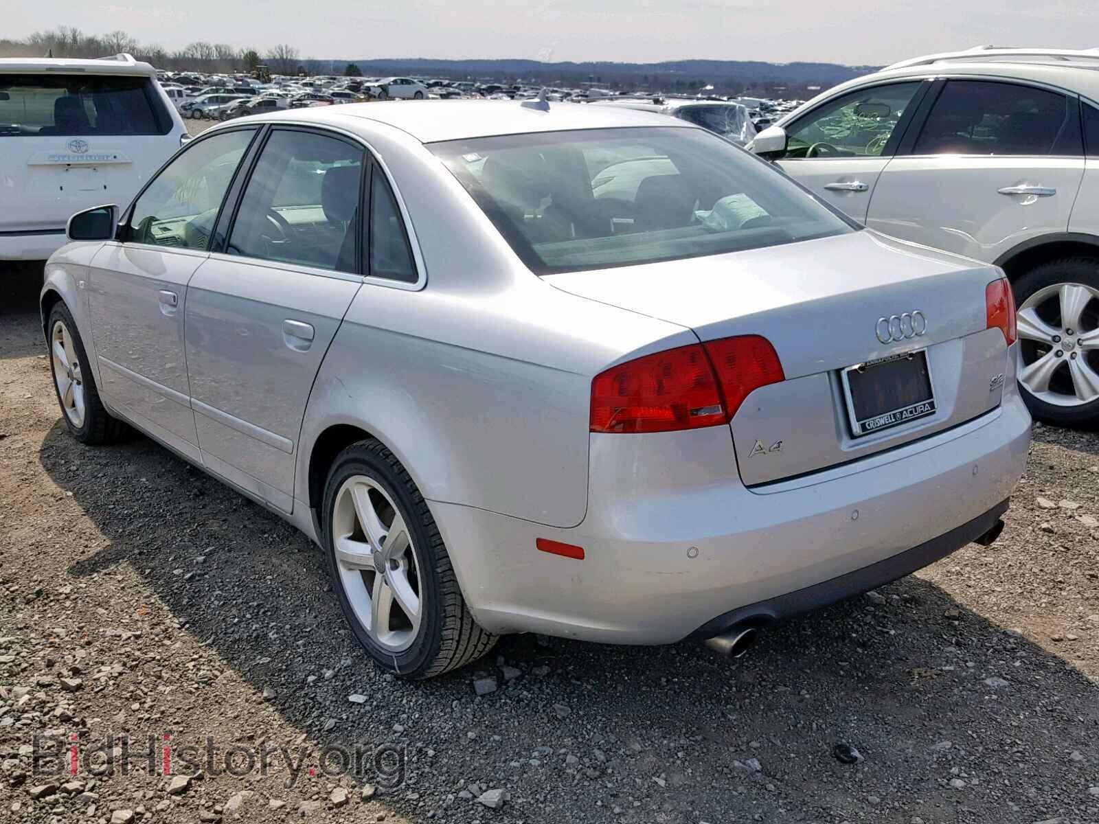 2007 AUDI A4 - VIN: WAUDH78E47A192074 - Фото 3