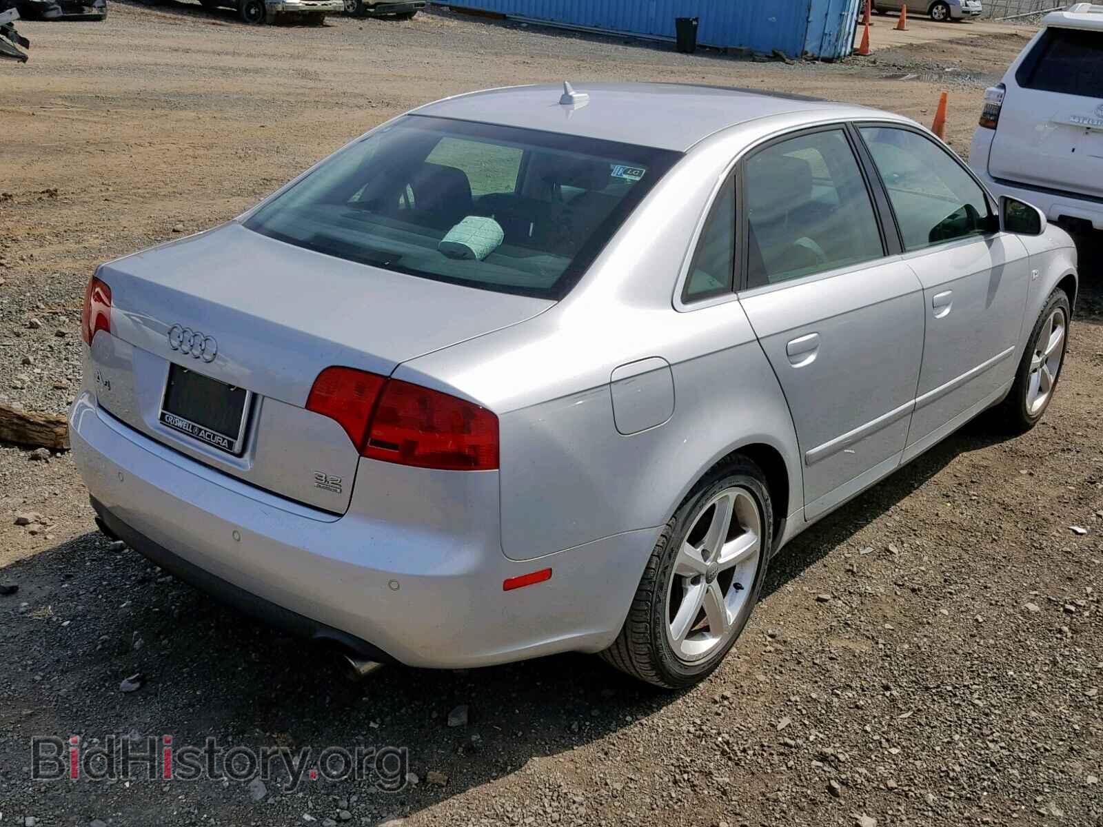2007 AUDI A4 - VIN: WAUDH78E47A192074 - Фото 4