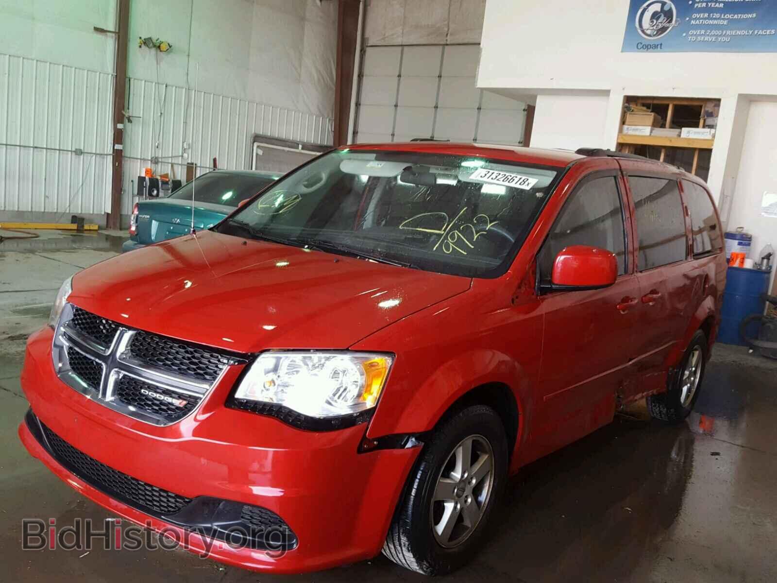 2012 DODGE CARAVAN - VIN: 2C4RDGCG5CR209922 - Фото 2