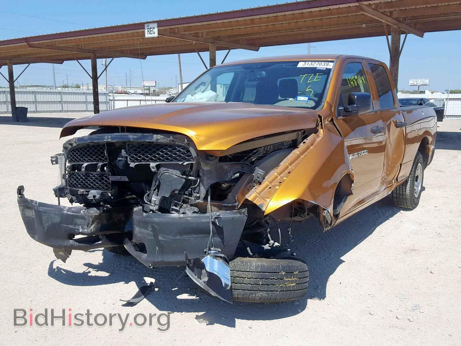 2012 DODGE RAM 1500 S - VIN: 1C6RD6FP1CS290350 - Фото 2