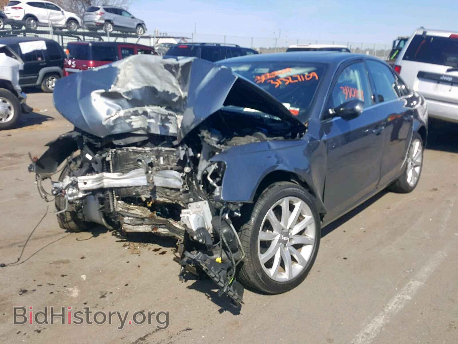 2013 AUDI A4 - VIN: WAUFFAFL4DN039115 - Фото 2
