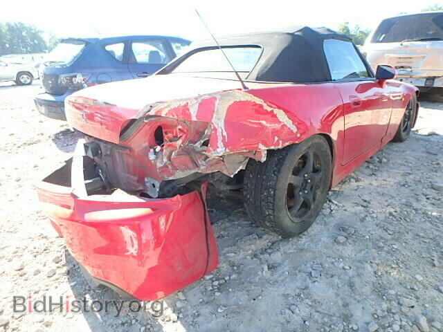 2000 HONDA S2000 - VIN: JHMAP114XYT007022 - Фото 4