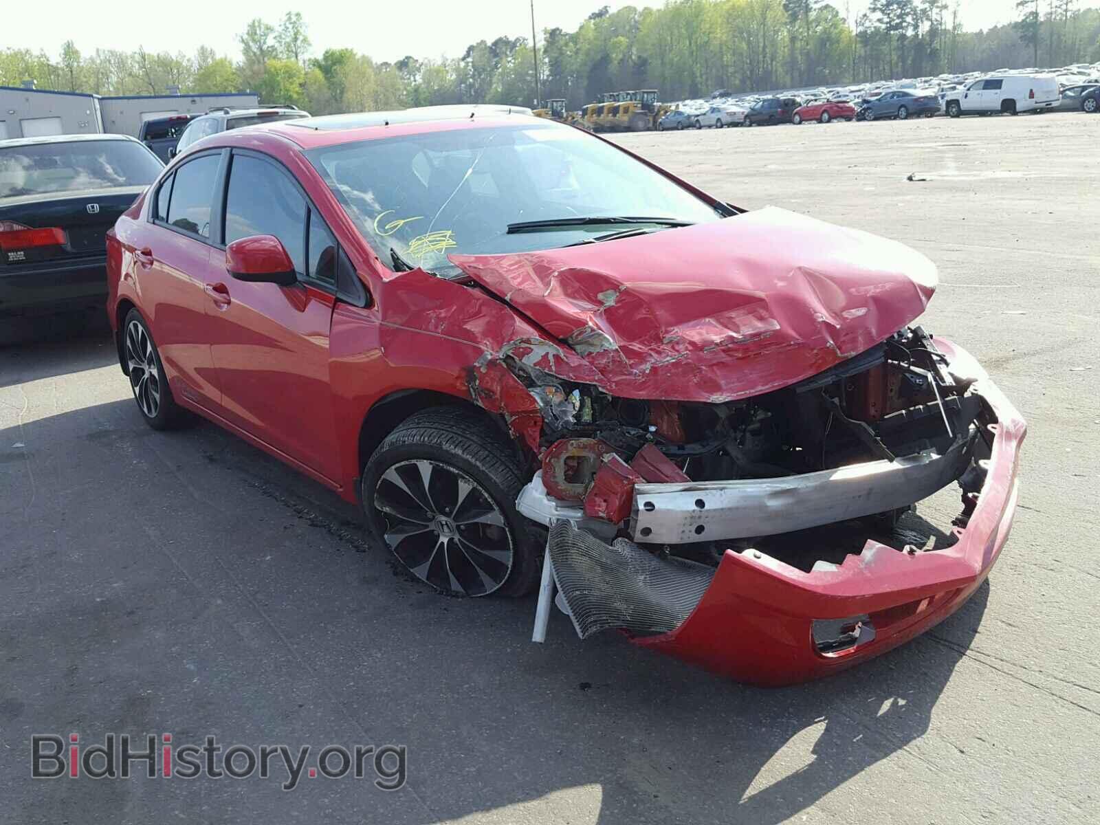 Фотография 2HGFB6E51DH706358 - HONDA CIVIC 2013