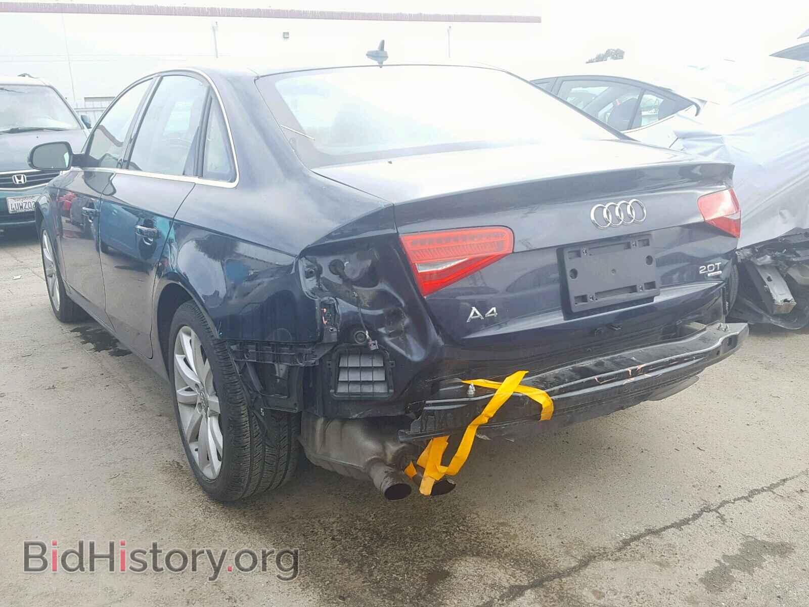 2013 AUDI A4 - VIN: WAUFFAFL2DN012124 - Фото 3