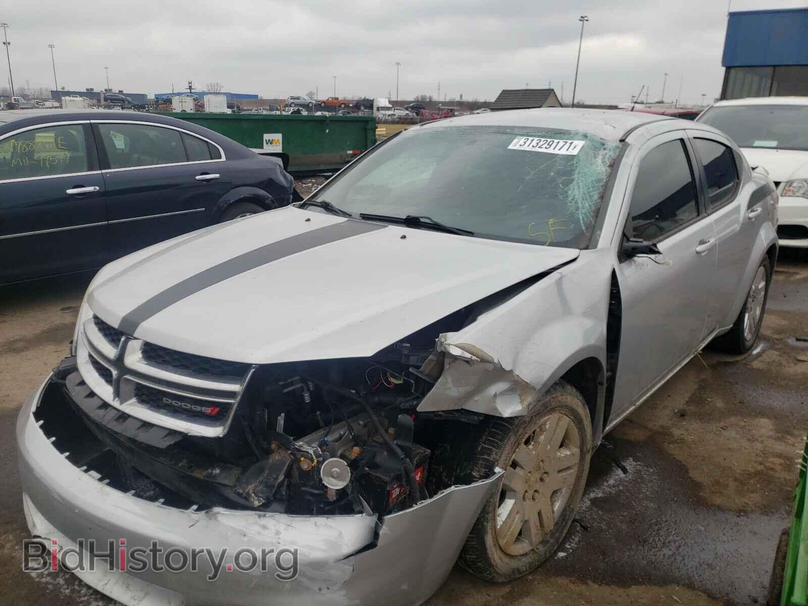 2011 DODGE AVENGER - VIN: 1B3BD4FG2BN549263 - Фото 2