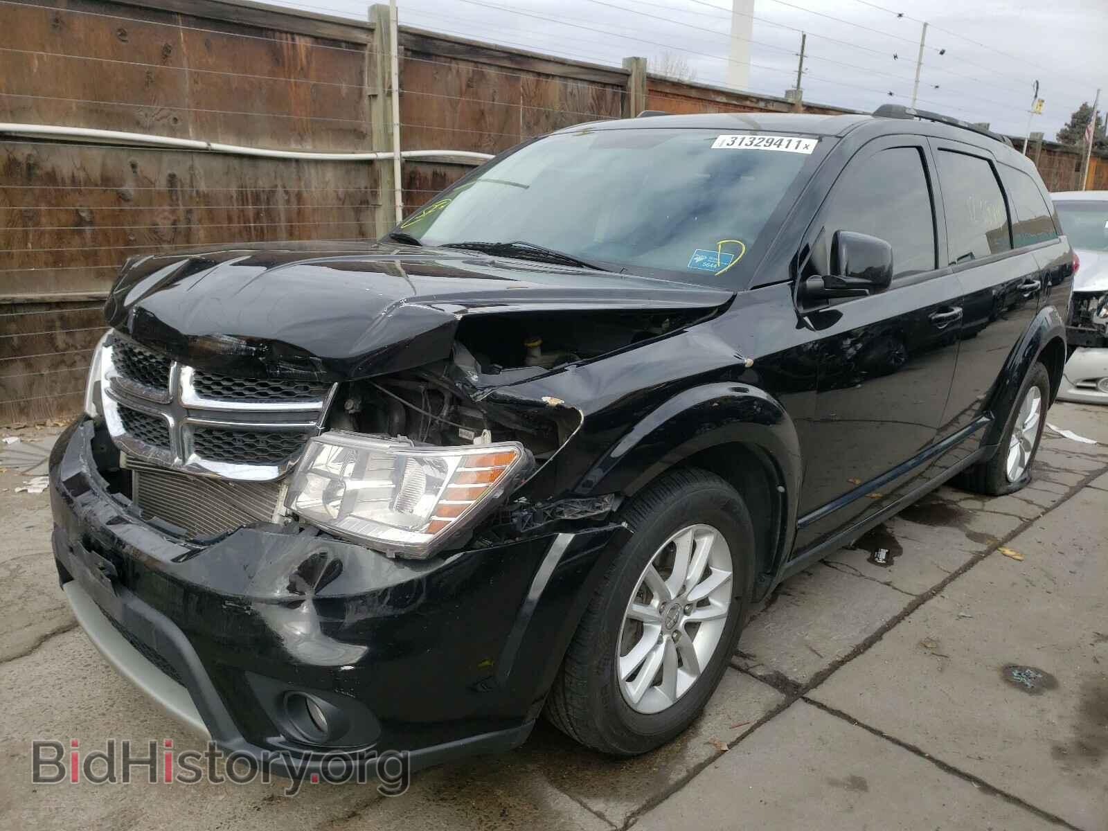 2014 DODGE JOURNEY - VIN: 3C4PDCBB5ET227214 - Фото 2