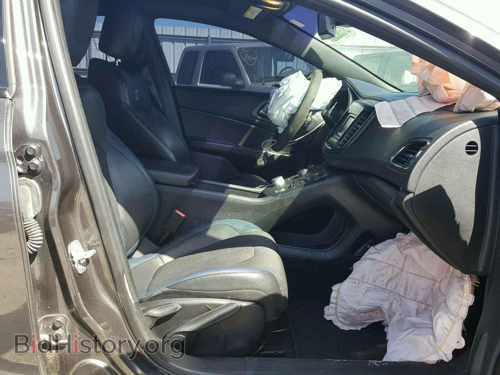 2015 CHRYSLER 200 - VIN: 1C3CCCBB3FN759990 - Фото 5