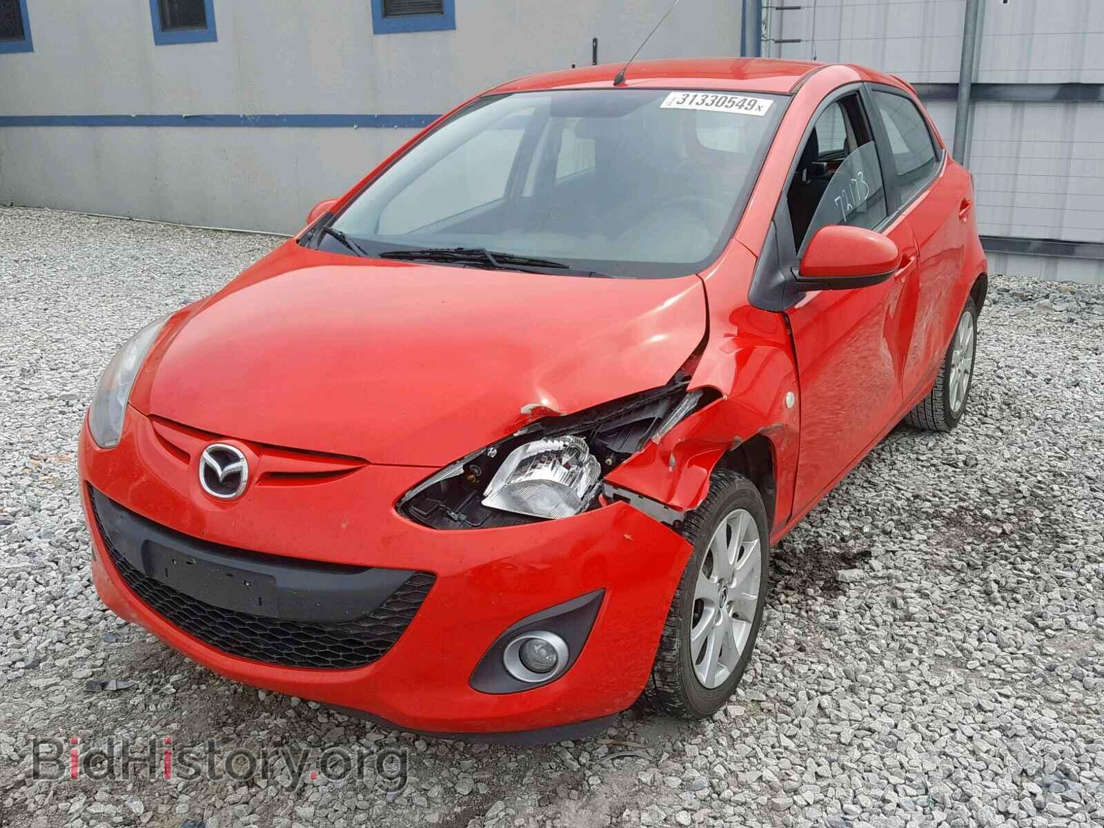 2014 MAZDA 2 - VIN: JM1DE1LY2E0185234 - Фото 2