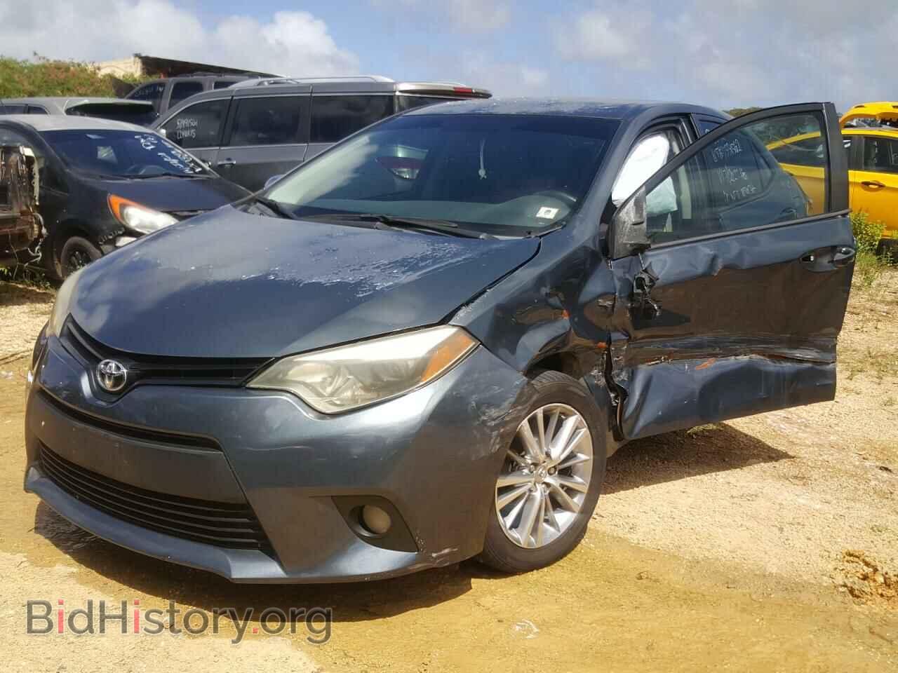 2014 TOYOTA COROLLA - VIN: 5YFBURHE5EP071550 - Фото 2