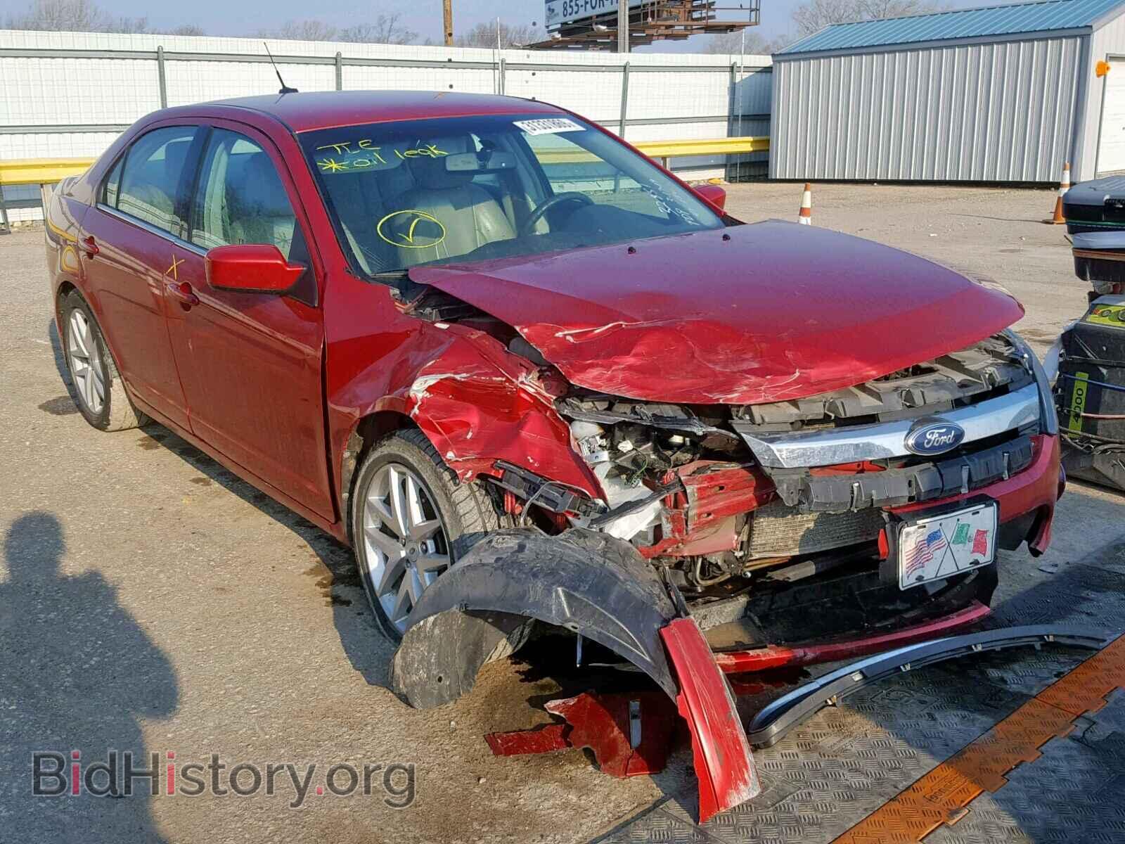 Photo 3FAHP0JG3CR263958 - FORD FUSION SEL 2012