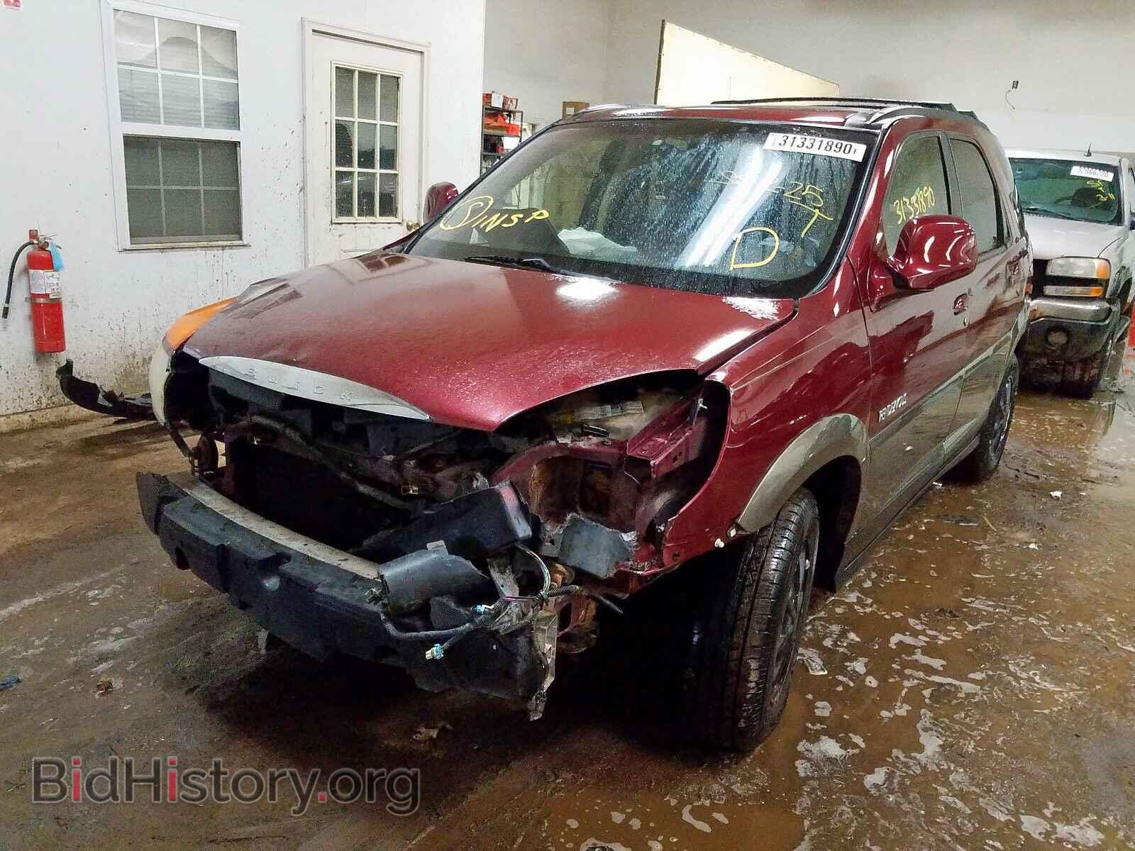 2002 BUICK RENDEZVOUS - VIN: 3G5DB03E72S514126 - Фото 2