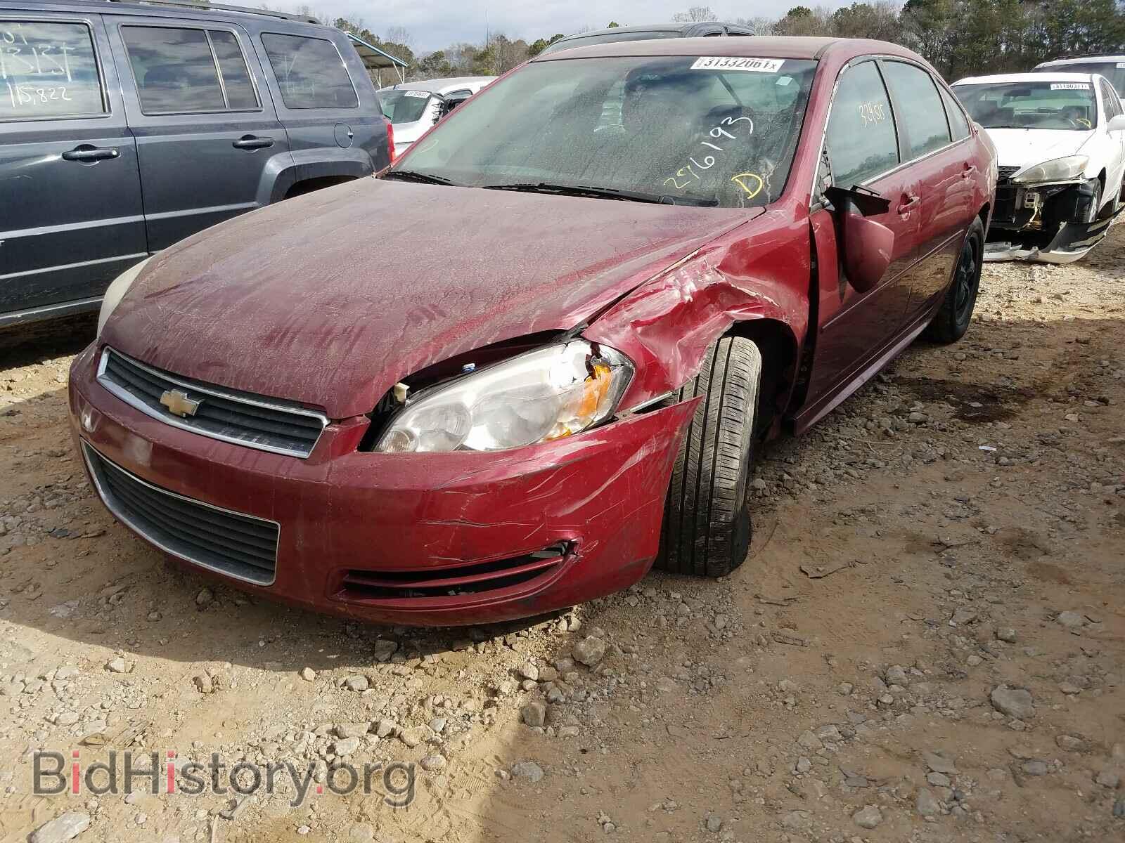 2009 CHEVROLET IMPALA - VIN: 2G1WT57K191296193 - Фото 2