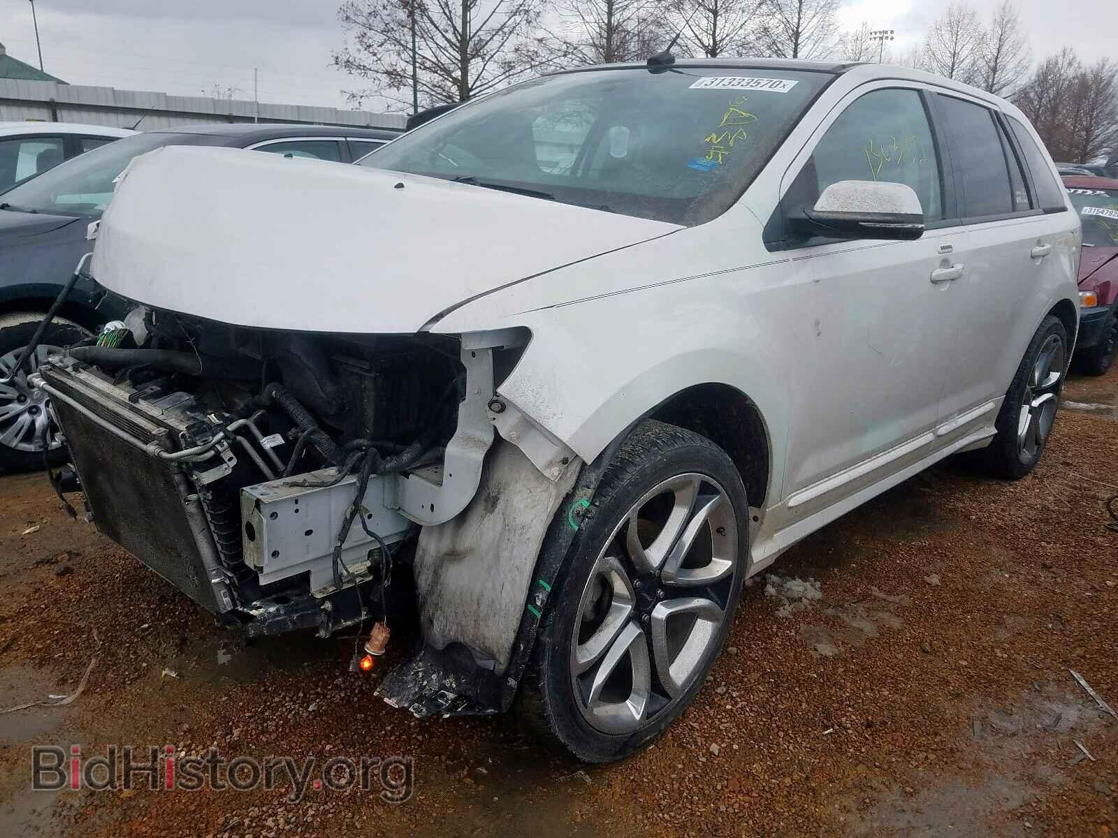 2014 FORD EDGE - VIN: 2FMDK3AK4EBA37633 - Фото 2