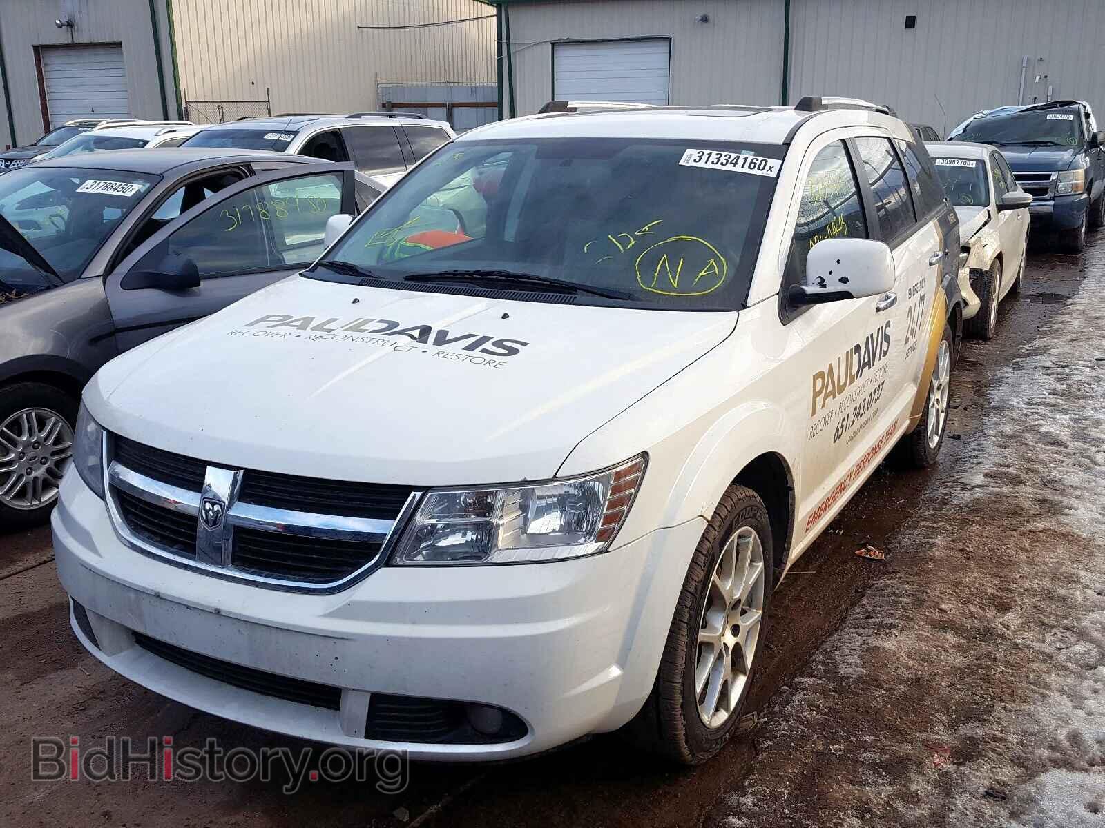 2009 DODGE JOURNEY - VIN: 3D4GH67VX9T134268 - Фото 2