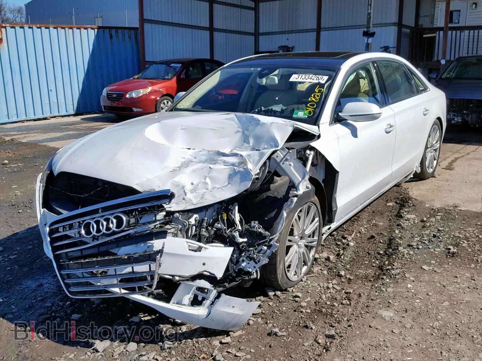 2012 AUDI A8 - VIN: WAURVAFD1CN010825 - Фото 2