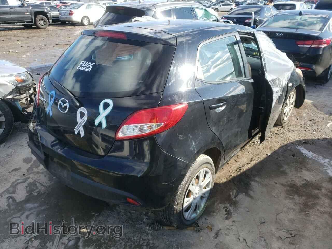 2011 MAZDA 2 - VIN: JM1DE1HYXB0123729 - Фото 4