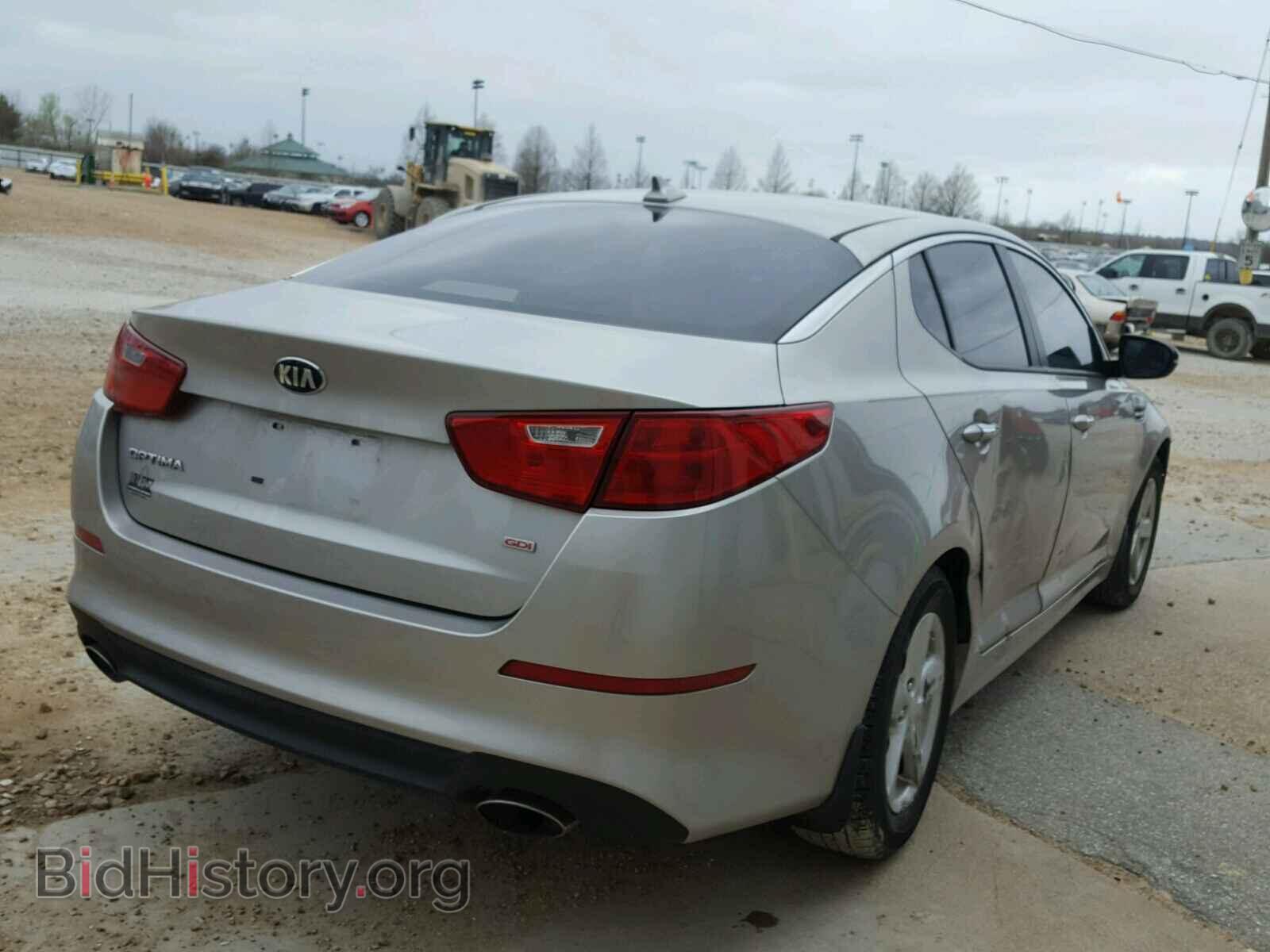 2015 KIA OPTIMA - VIN: KNAGM4A75F5540491 - Photo 4