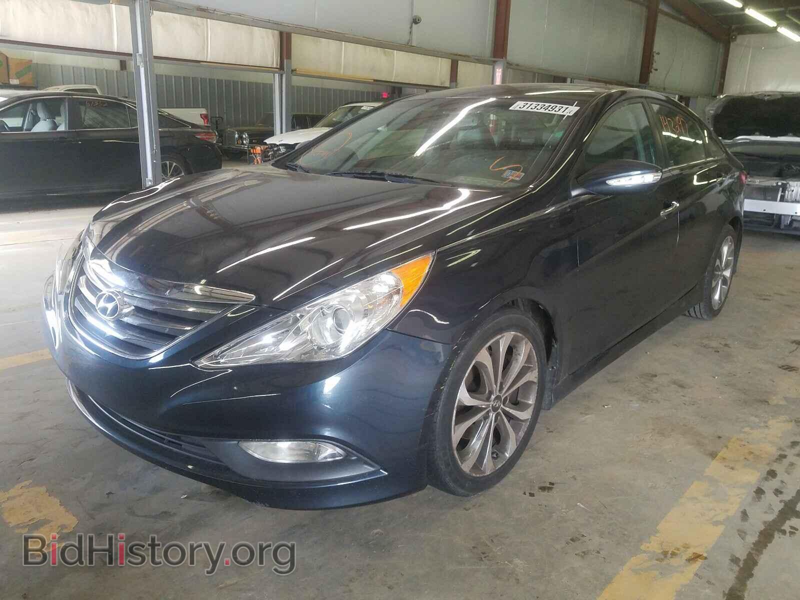 2014 HYUNDAI SONATA - VIN: 5NPEC4AC3EH813565 - Фото 2