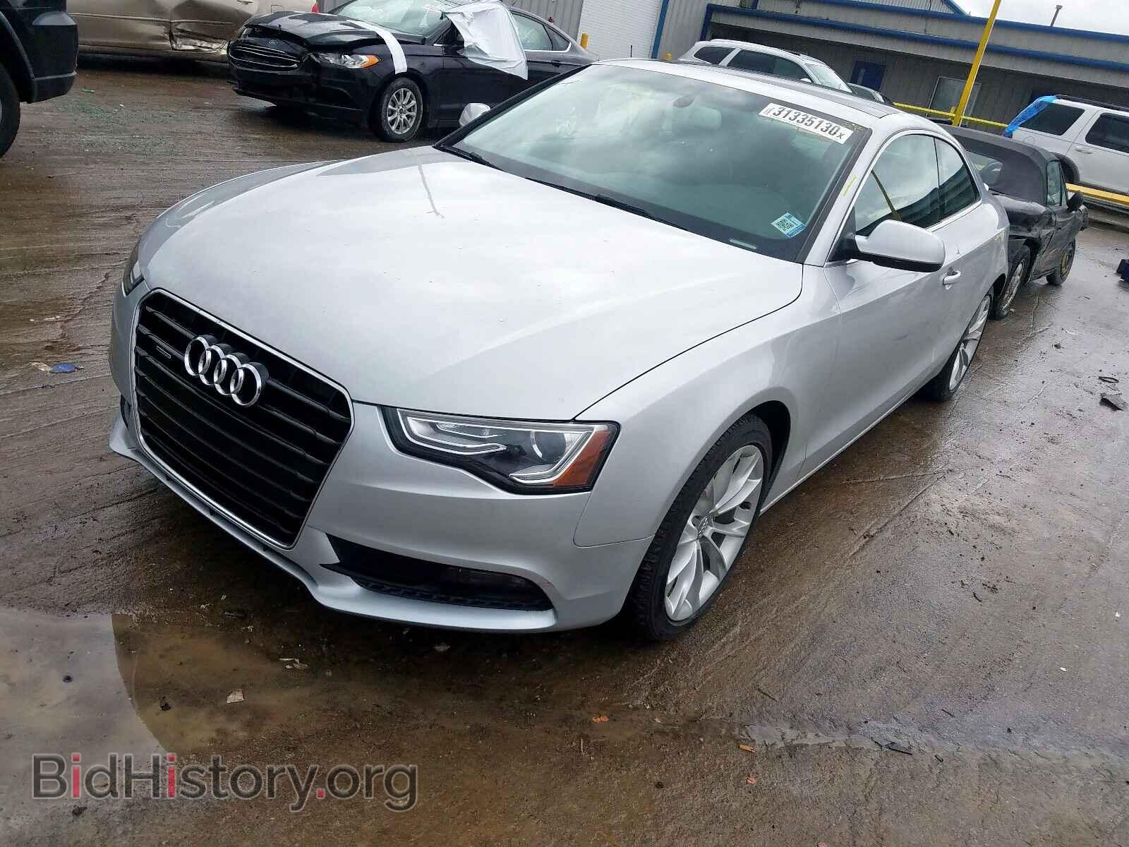 2014 AUDI A5 - VIN: WAULFAFR6EA066350 - Фото 2