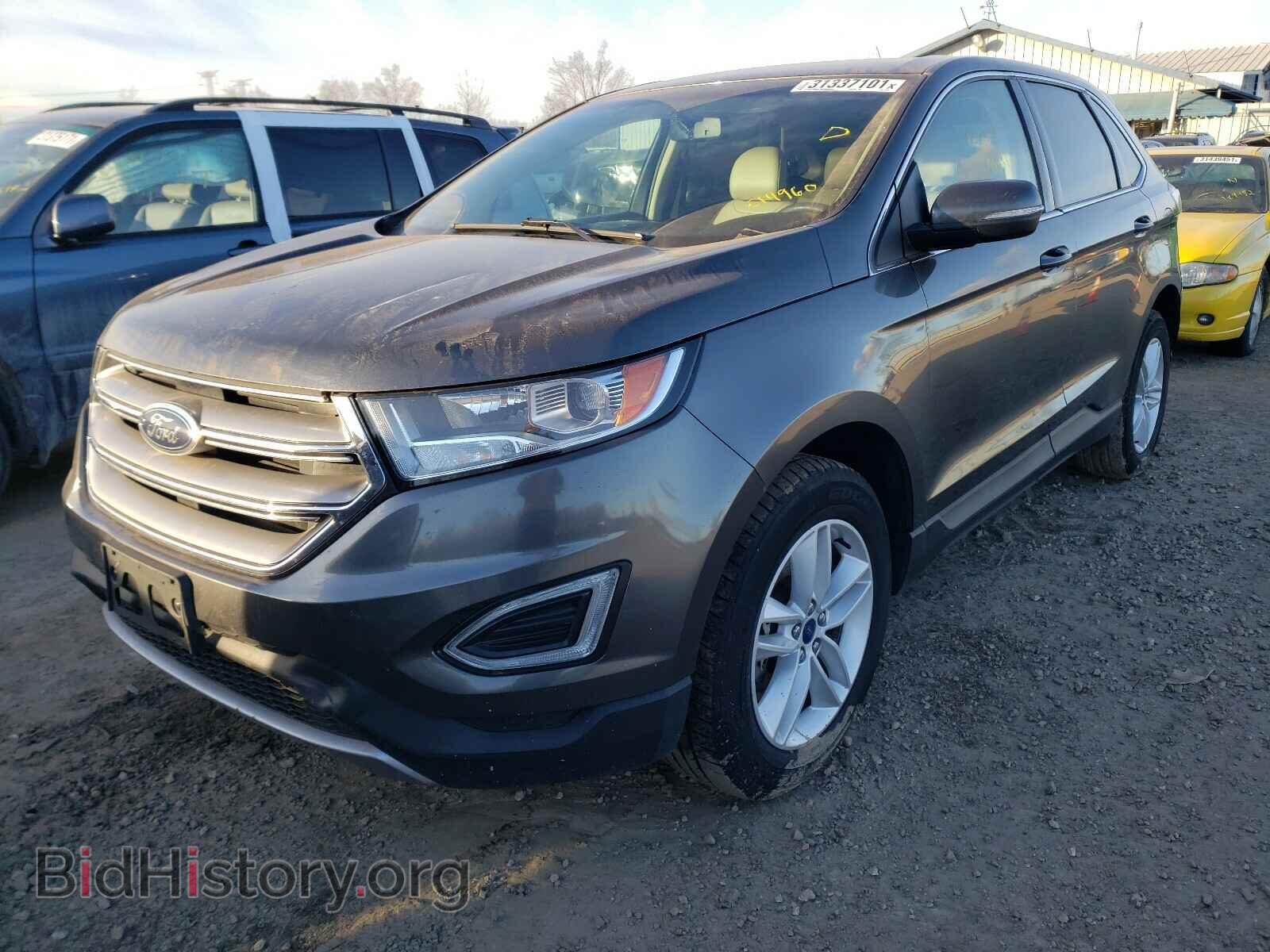 2015 FORD EDGE - VIN: 2FMTK4J96FBC14960 - Фото 2