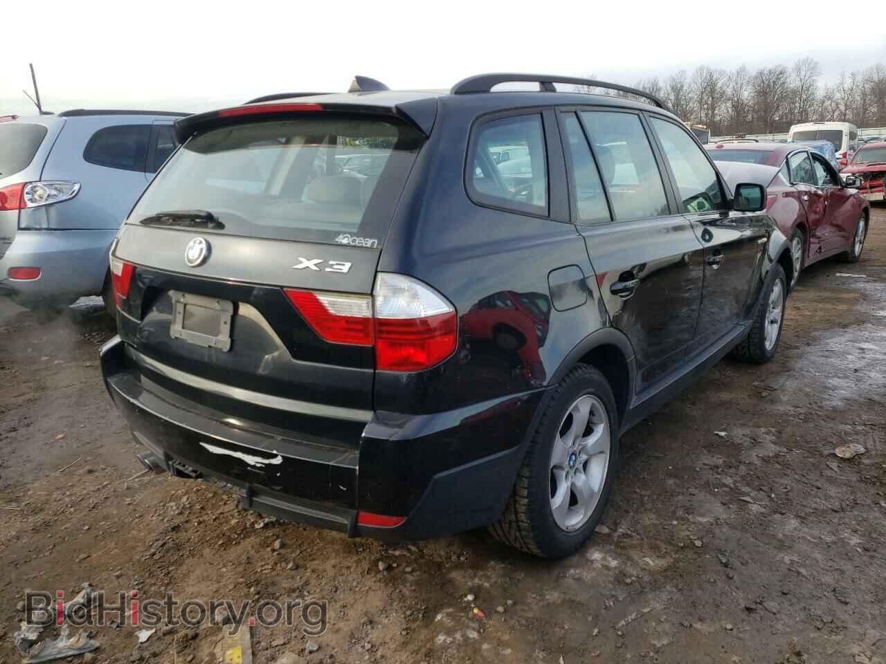 2007 BMW X3 - VIN: WBXPC93407WF29714 - Фото 4