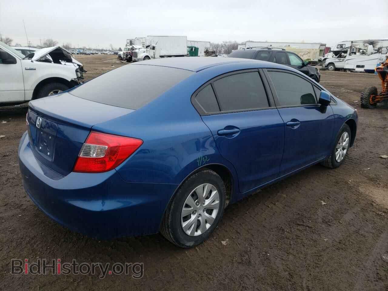 2012 HONDA CIVIC - VIN: 2HGFB2F55CH511658 - Фото 4