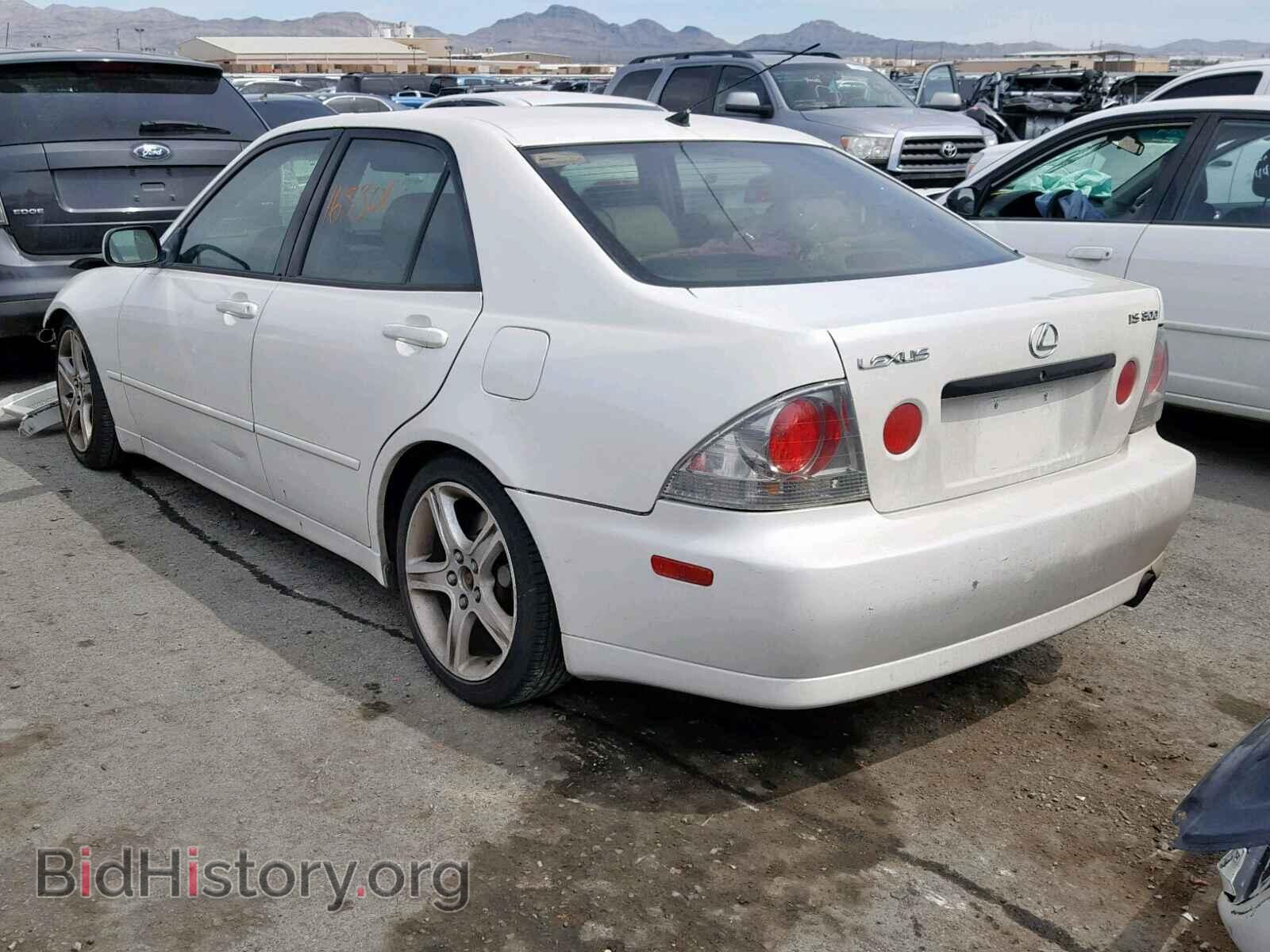 2001 LEXUS IS - VIN: JTHBD182110029709 - Фото 3