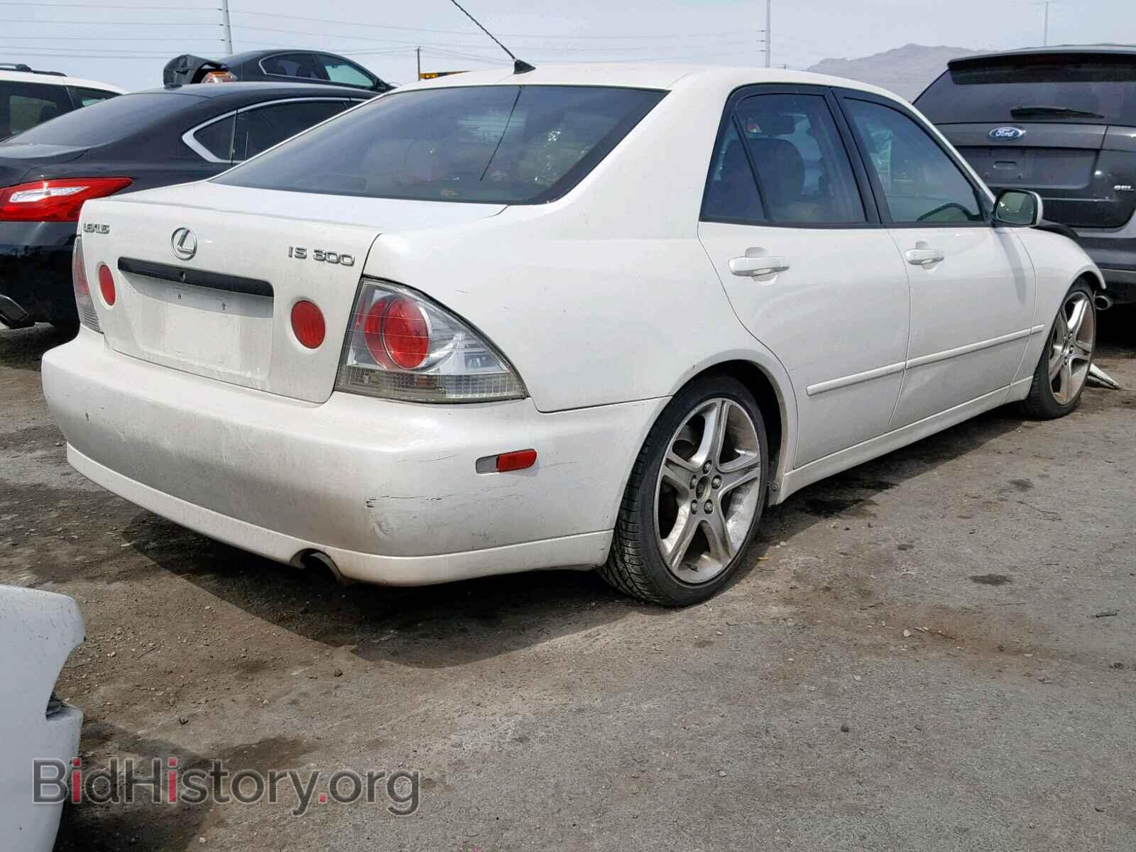 2001 LEXUS IS - VIN: JTHBD182110029709 - Фото 4
