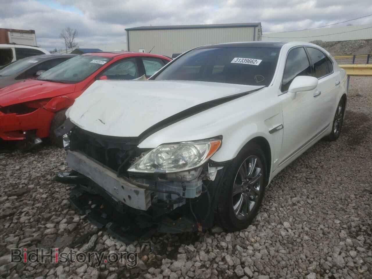 2008 LEXUS LS460 - VIN: JTHBL46F785074953 - Фото 2