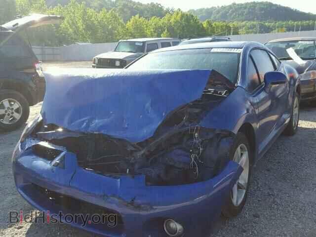 2006 MITSUBISHI ECLIPSE - VIN: 4A3AK24FX6E037753 - Фото 2