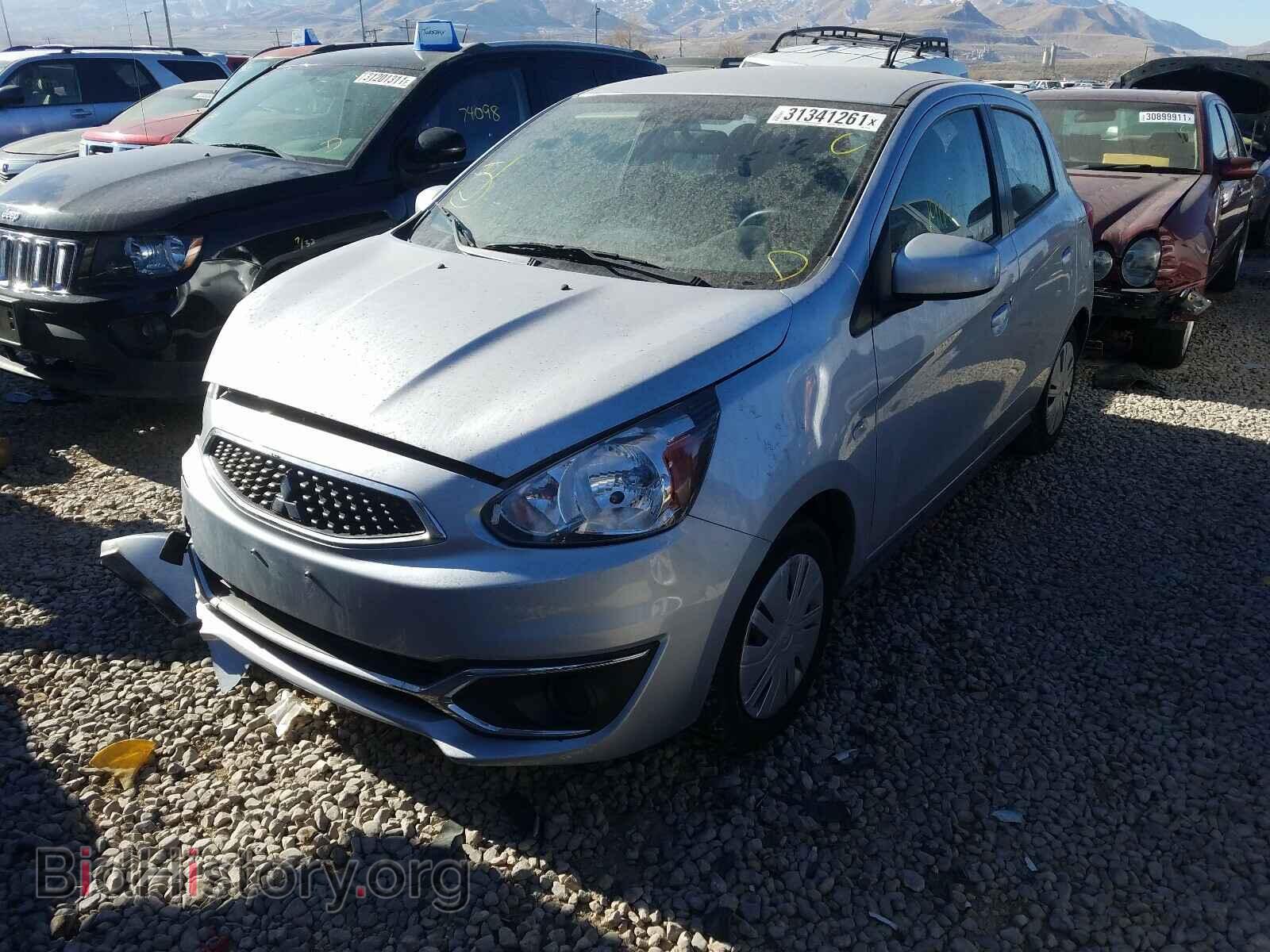 2019 MITSUBISHI MIRAGE - VIN: ML32A3HJ9KH010604 - Фото 2