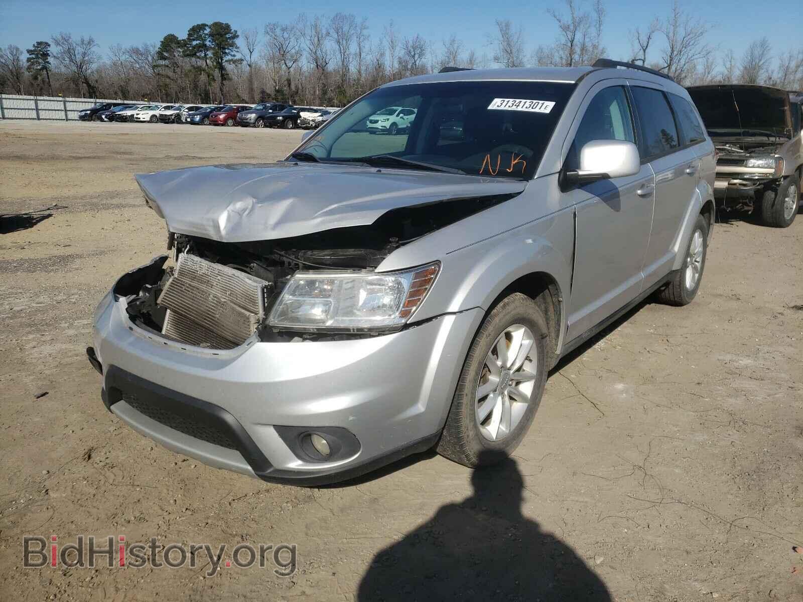 2013 DODGE JOURNEY - VIN: 3C4PDCBB9DT503876 - Фото 2