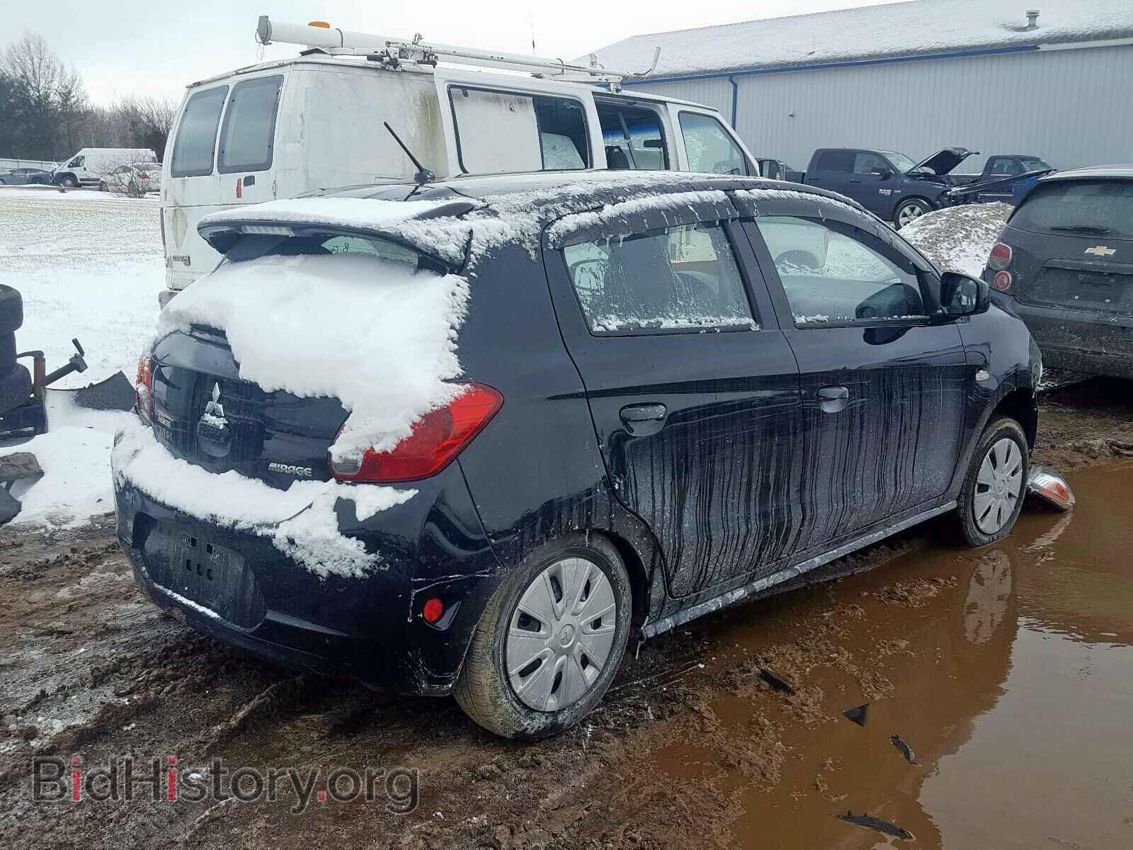 2015 MITSUBISHI MIRAGE - VIN: ML32A3HJ9FH056357 - Фото 4