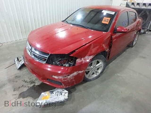 2012 DODGE AVENGER - VIN: 1C3CDZCB2CN237023 - Фото 2