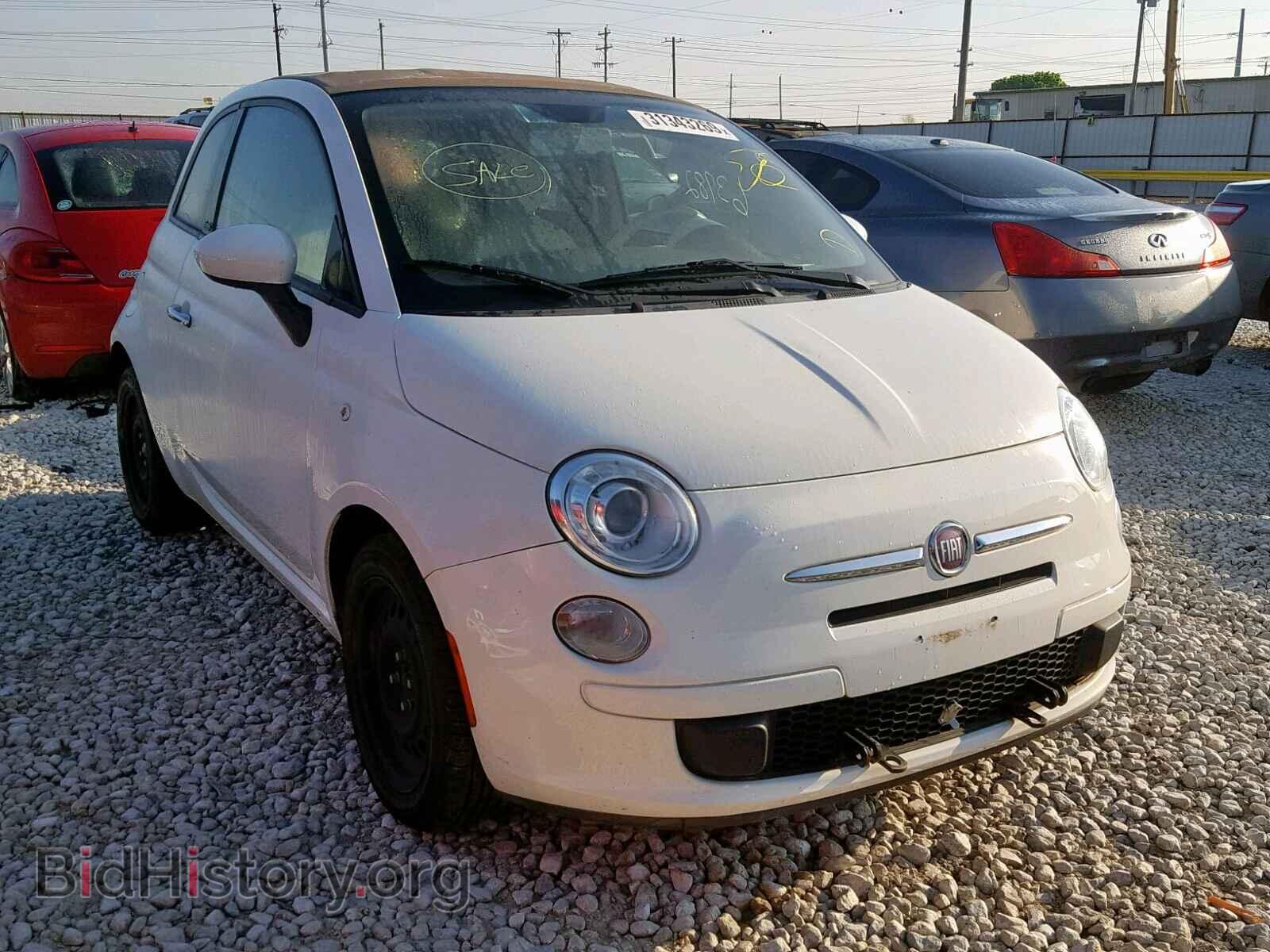 Фотография 3C3CFFDR0CT378211 - FIAT 500 2012
