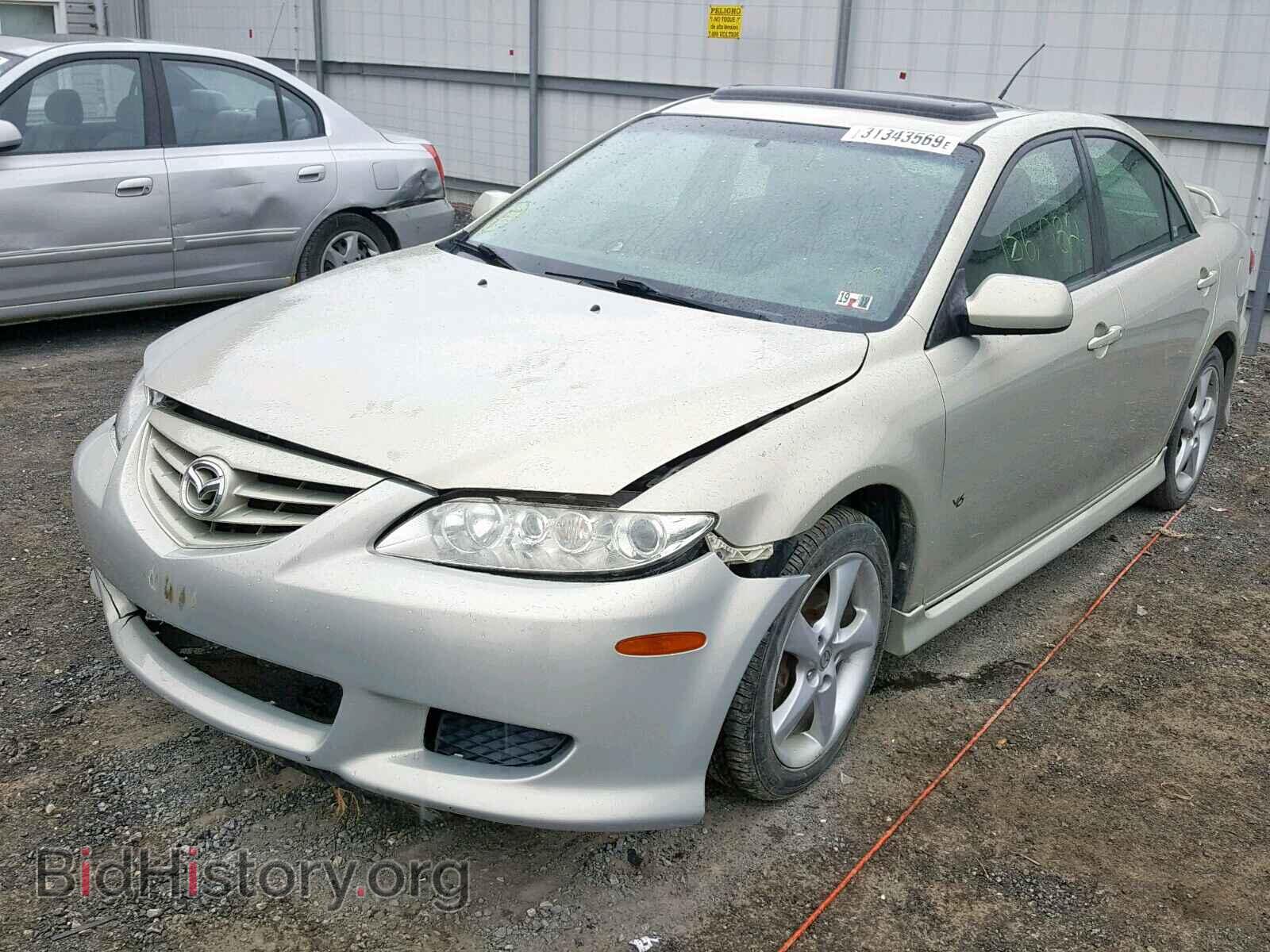 2005 MAZDA 6 - VIN: 1YVHP80DX55M35936 - Фото 2