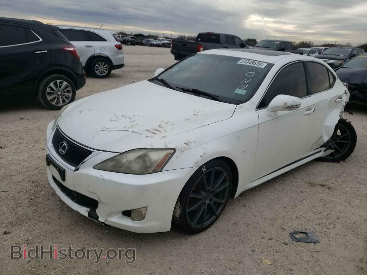 2009 LEXUS IS - VIN: JTHBK262995105593 - Фото 2