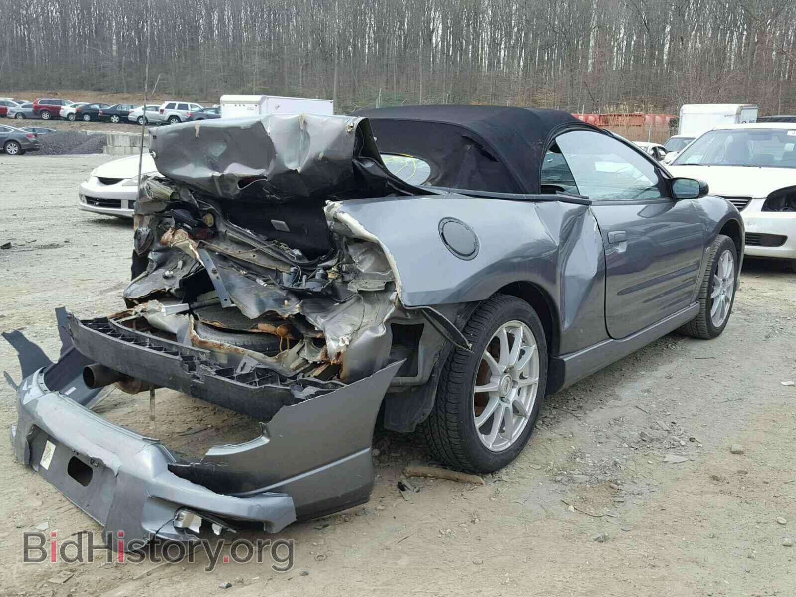 2002 MITSUBISHI ECLIPSE - VIN: 4A3AE85H22E022670 - Фото 4