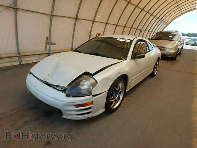 2001 MITSUBISHI ECLIPSE - VIN: 4A3AC44G41E191935 - Фото 2