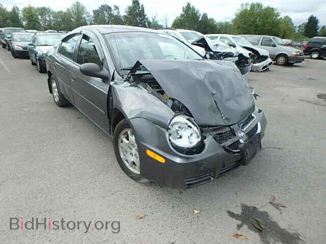Фотография 1B3ES56CX4D629103 - DODGE NEON 2004