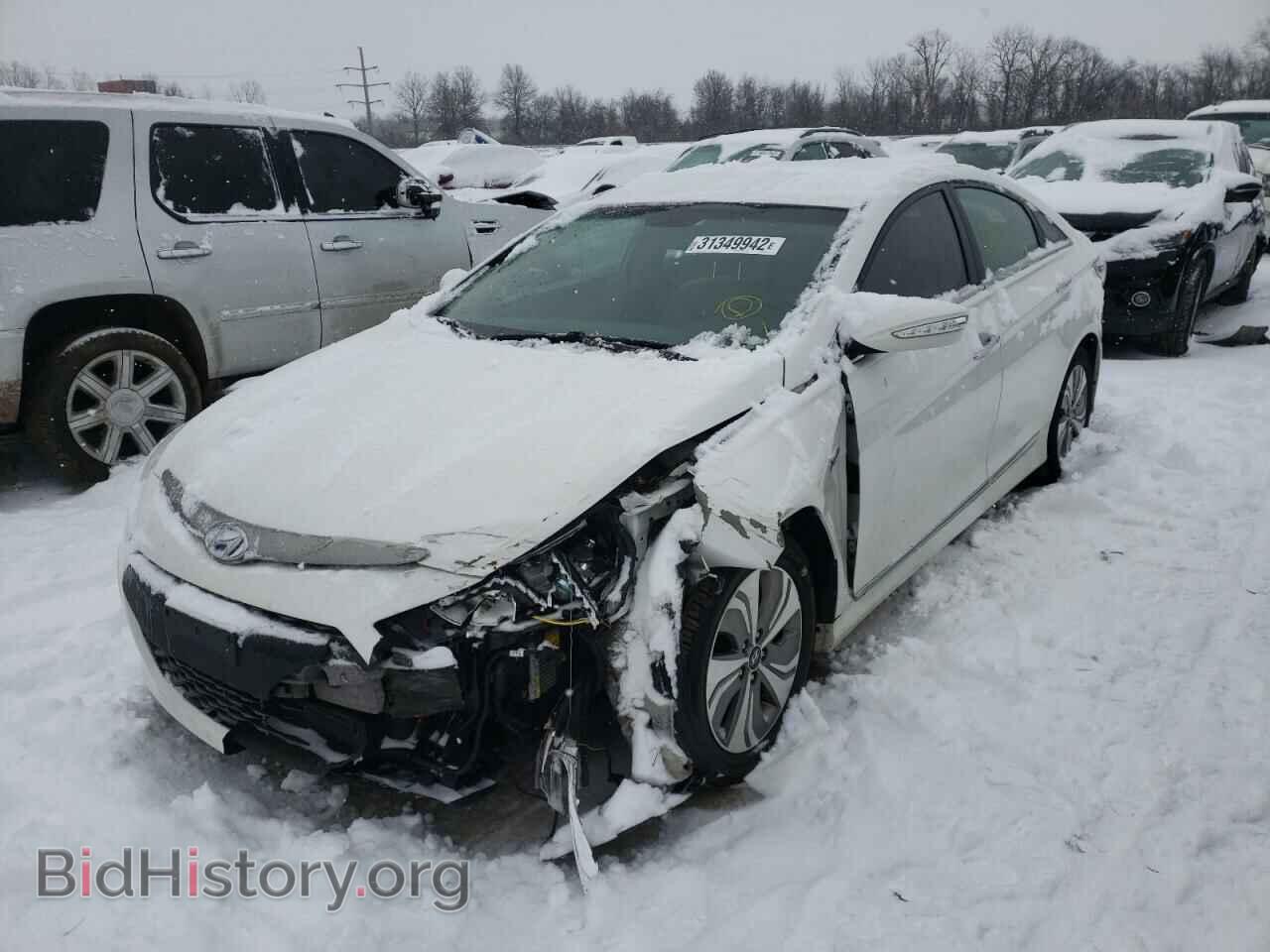 2013 HYUNDAI SONATA - VIN: KMHEC4A42DA080712 - Фото 2