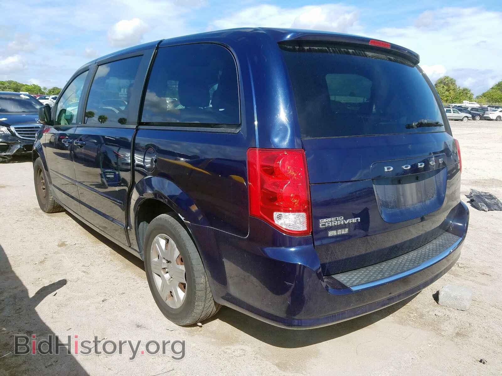 2012 DODGE CARAVAN - VIN: 2C4RDGBG0CR385553 - Фото 3