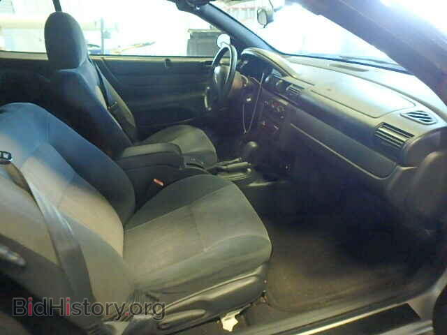 2005 CHRYSLER SEBRING - VIN: 1C3EL45X25N656211 - Фото 5