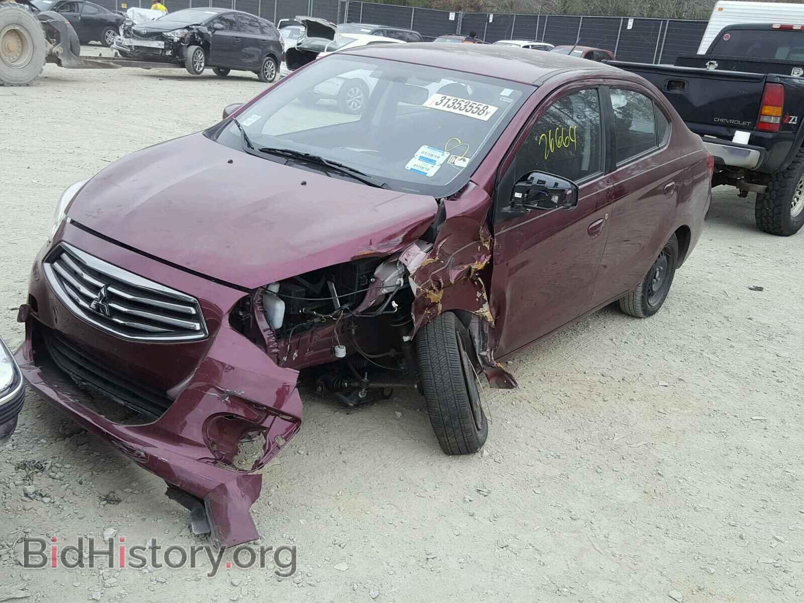 2017 MITSUBISHI MIRAGE - VIN: ML32F3FJ2HHF11012 - Фото 2