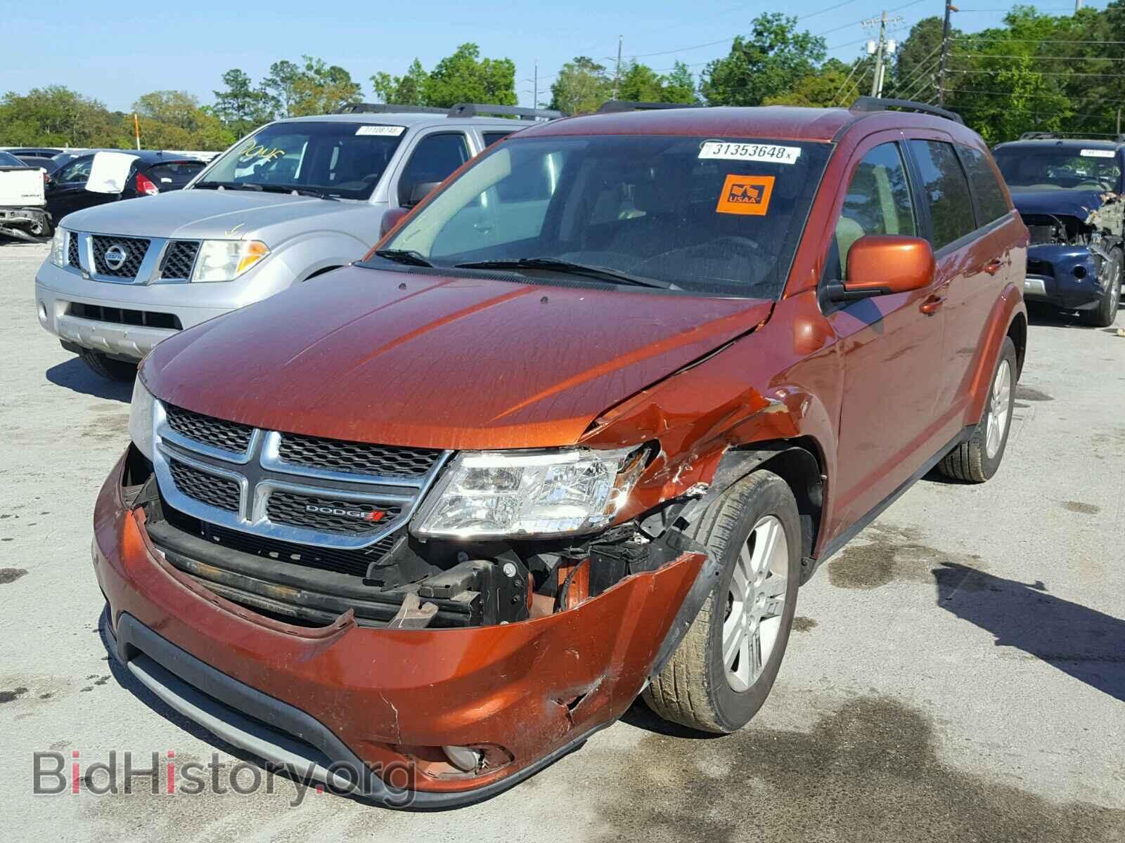 2012 DODGE JOURNEY - VIN: 3C4PDCBB8CT341995 - Фото 2
