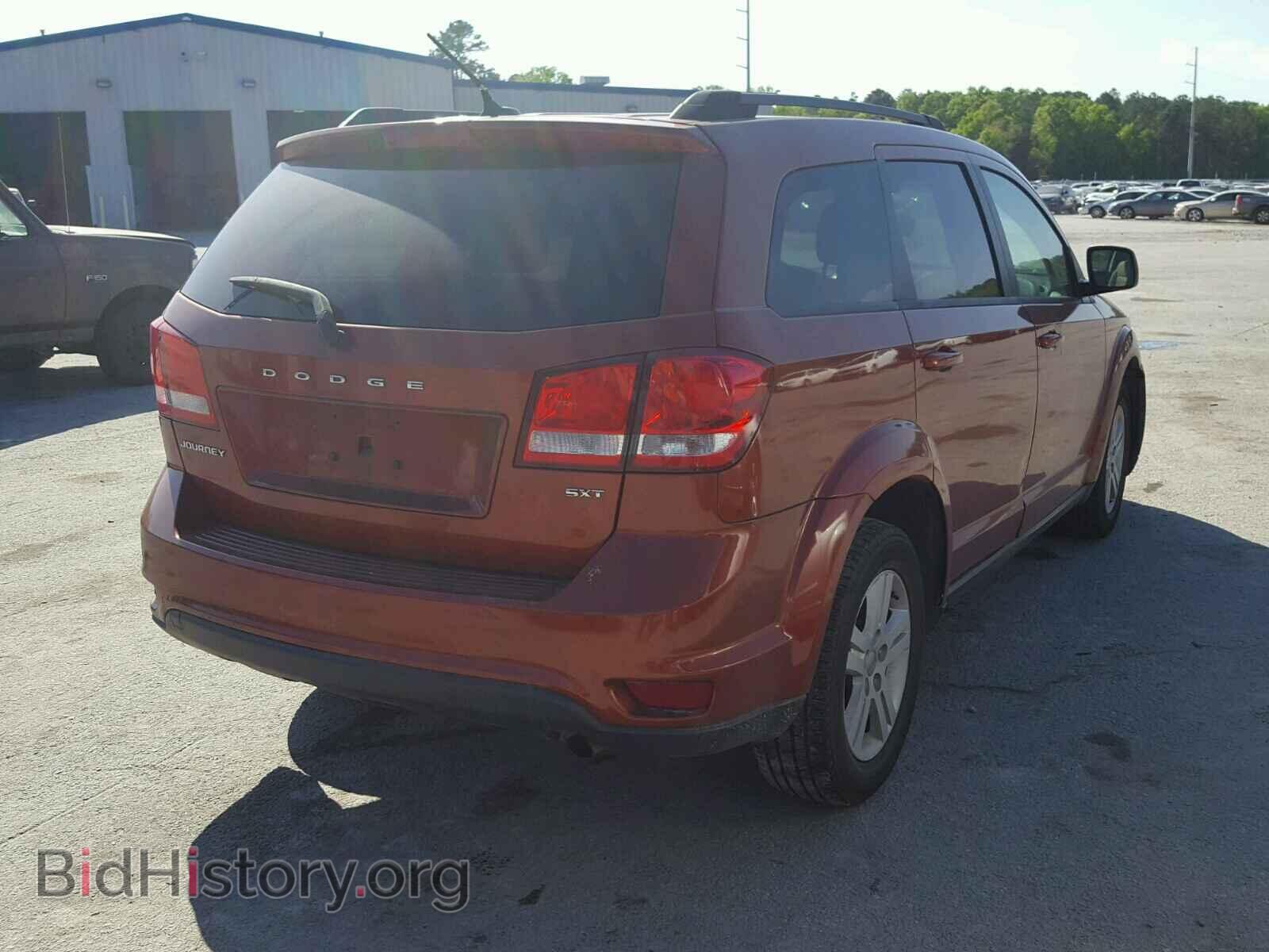 2012 DODGE JOURNEY - VIN: 3C4PDCBB8CT341995 - Фото 4